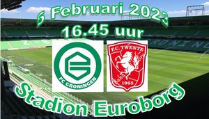 FC Twente speelt gelijk tegen FC Groningen.